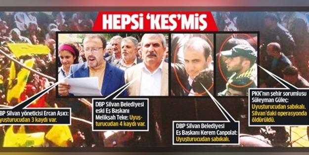 HDP'lileruyuşturucu baronu çıktı