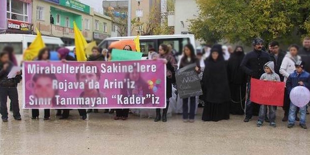 HDP'den çarşafa hakaret!