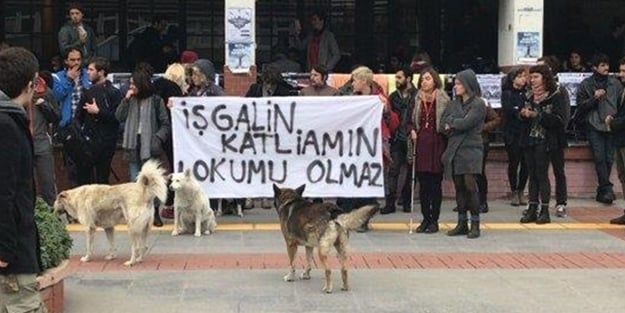Boğaziçi'ndeki rezalete skandal destek!