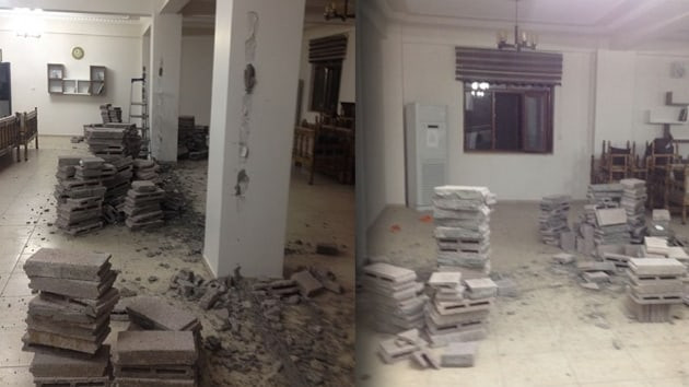 HDP'li belediye Ramazan günü Kur'an Kursu yıktı!