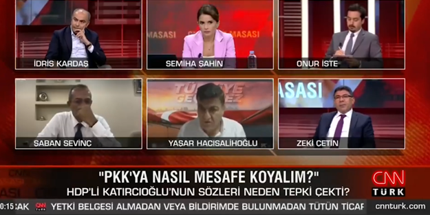 HDP'li Erol Katırcıoğlu'nun skandal sözleri konuşuldu! CNN Türk canlı yayınında sert tartışma