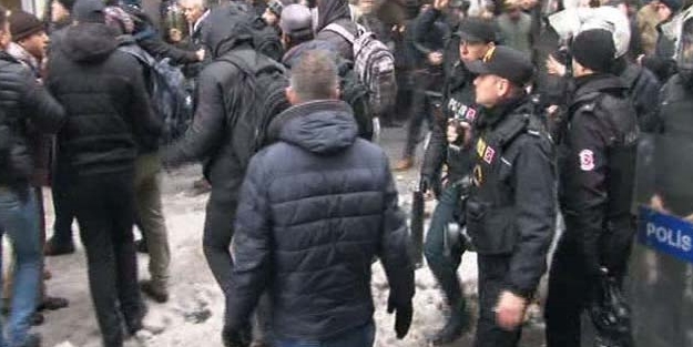 HDP'li gruba polis müdahalesi
