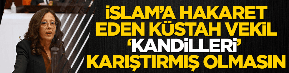 HDP'li küstah vekil, yoksa 'Kandilleri' mi karıştırdı?