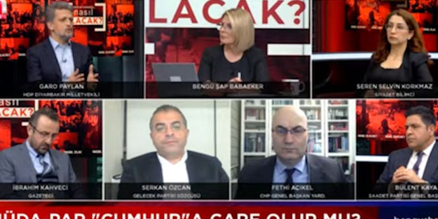 HDP'li Paylan'dan 6'lı masaya şantaj! SP'li Kaya dinlemekle yetindi