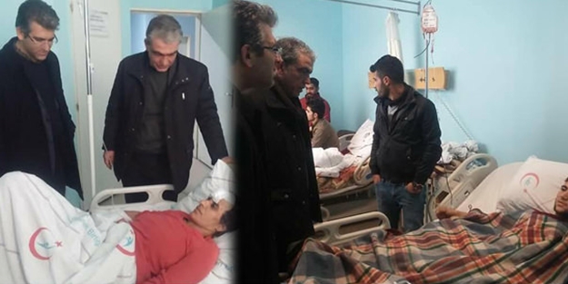 HDP'li vekil yaralı PKK'lıları ziyaret etti!