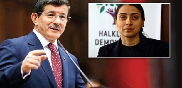 Davutoğlu HDP'li vekilin tehdidini