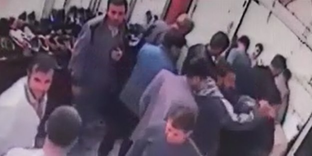 HDP'liler camide olay çıkardı!