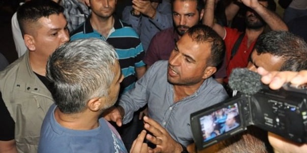 HDP'liler ile polis arasında gerginlik