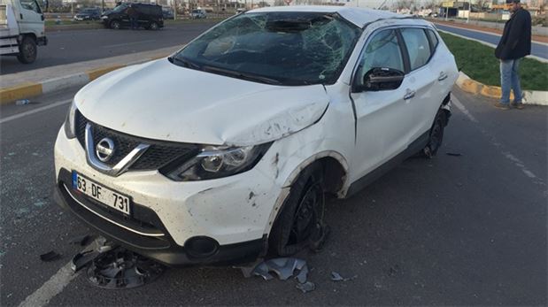 HDP'liler kaza yaptı: 4 yaralı