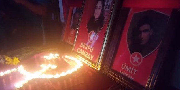 HDP'liler öldürülen teröriste anma töreni yaptı