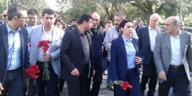 HDP'liler polisle tartıştı