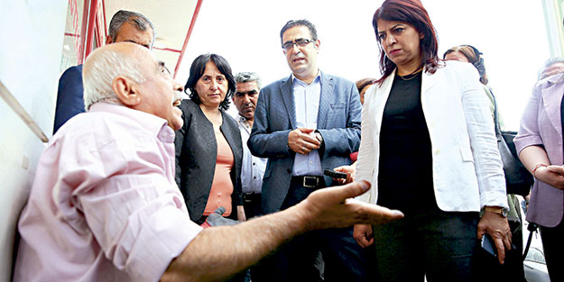 HDP’liler Sur’da yuhalandı