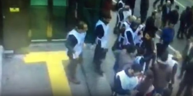 HDP'lilerden başörtülü kadına linç girişimi!