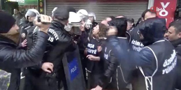 HDP'nin ısırgan vekili yine sahnede! Parmak sallayıp polisi tehdit etti