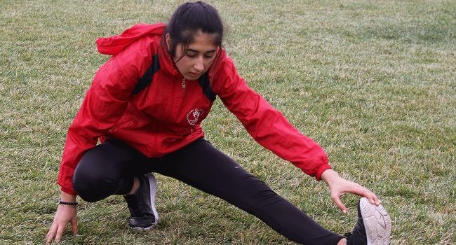 Hedefi uzun atlamada milli sporcu olmak