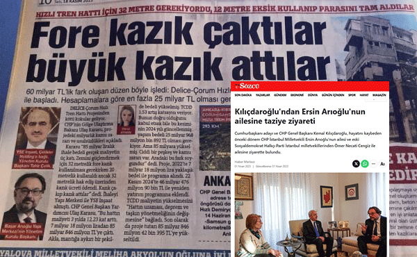 Hedefleri şimdi de CHP’li Ersin Arıoğlu! Kılıçdaroğlu taziyesine gitti, sözcü şirketine vurdu