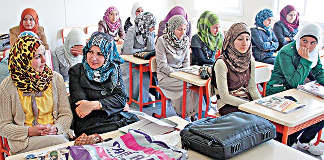 Hedefleri Türkiye'de üniversite okuyabilmek..