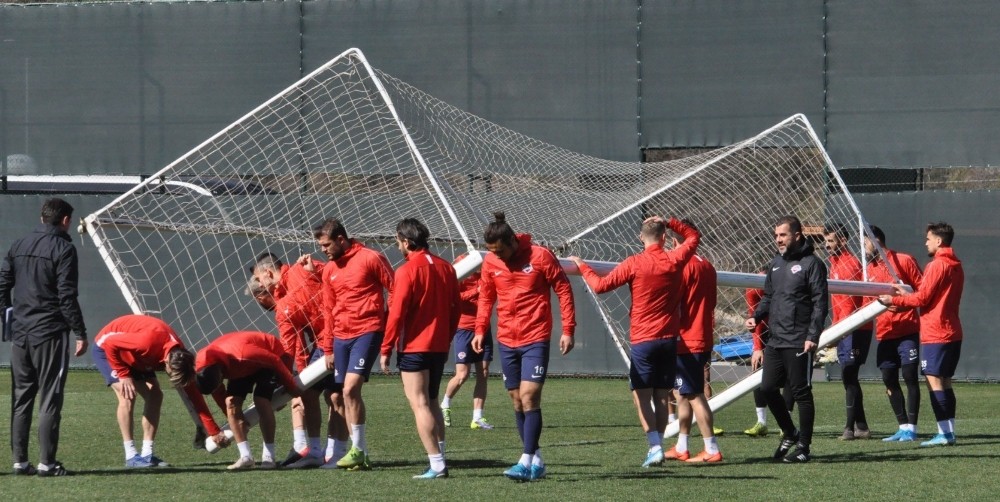 Hekimoğlu Trabzon FK, Hacettepe maçı hazırlıklarını sürdürdü 