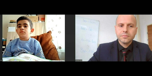 Helal olsun! Kanser hastası öğrencisine her gün ücretsiz özel ders veriyor