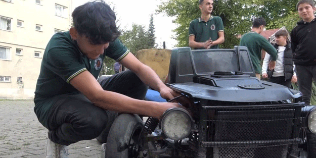 Helal olsun! Lise öğrencisi takdir topladı