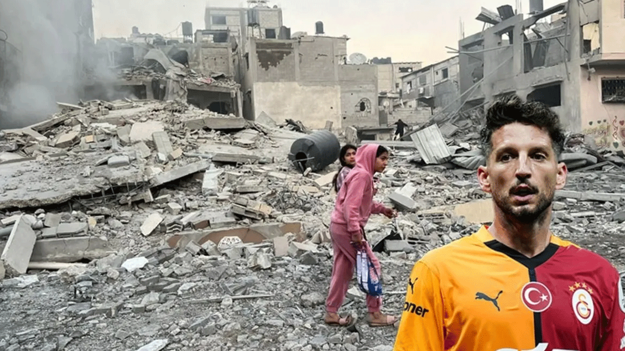 Helal olsun Mertens! Gazze gerçeğini dünyaya haykırdı