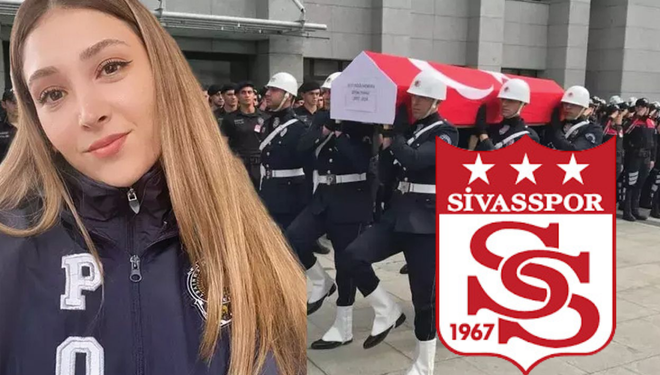 Helal olsun size Yiğidolar! Sivasspor’dan Şehit Şeyda Yılmaz kararı