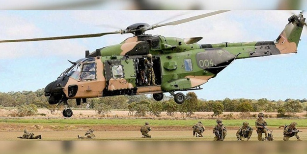 Helikopter düştü, tatbikat durduruldu!