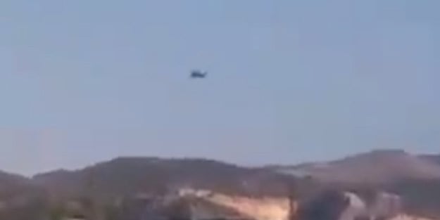 Helikopterimizi gören Suriyeliler: Korkmayın bunlar Türkler