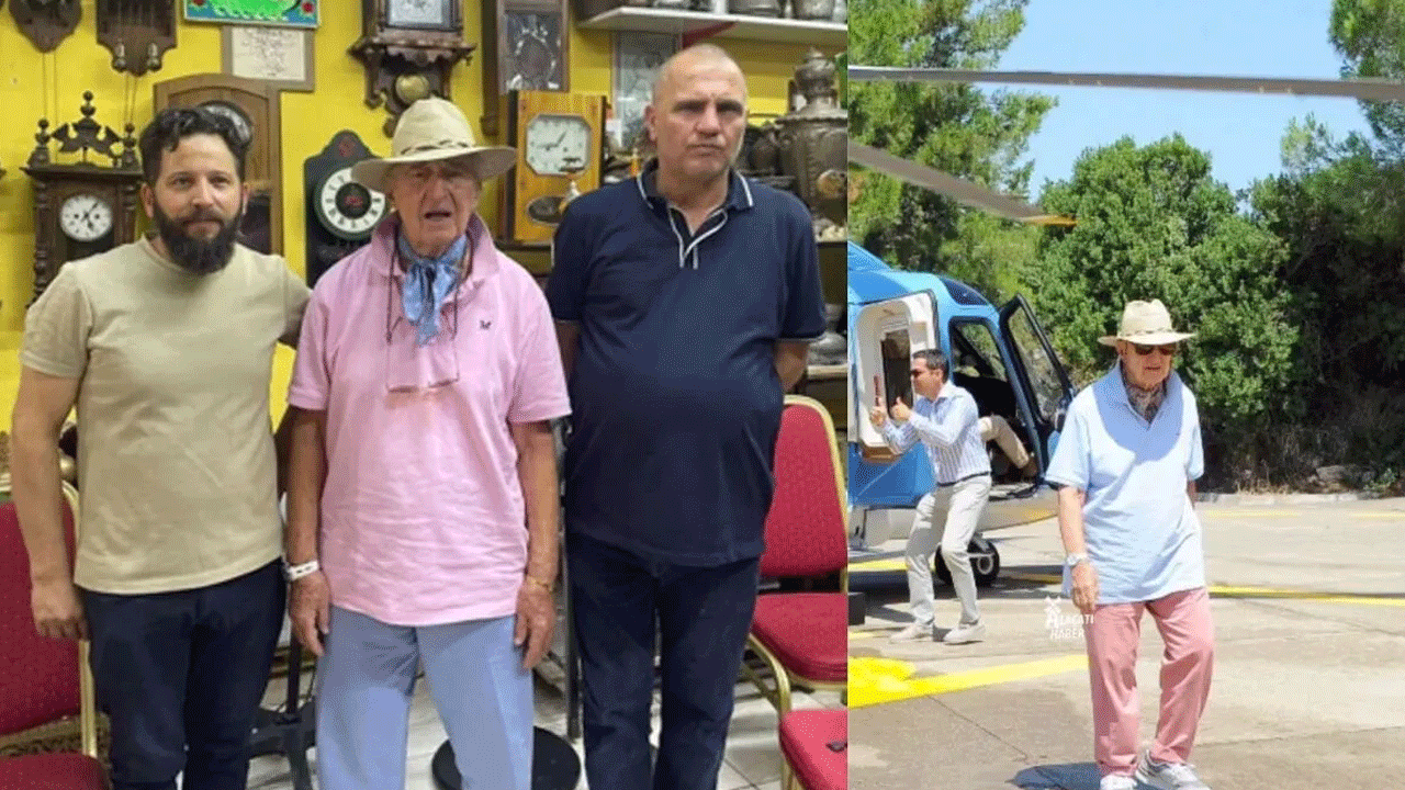 Helikopterle Isparta'ya giden Rahmi Koç gözünü onlara dikti