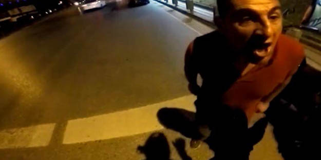 Hem suçlu hem güçlü! Kazaya sebebiyet veren şoför bıçakla diğer sürücüye saldırdı