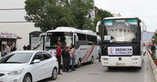 Hemşehrilerinden Binali Yıldırım'a destek