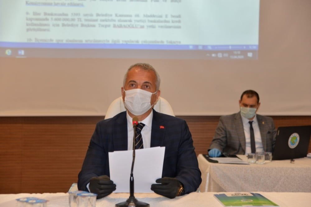 Hendek Belediye meclisi toplandı 