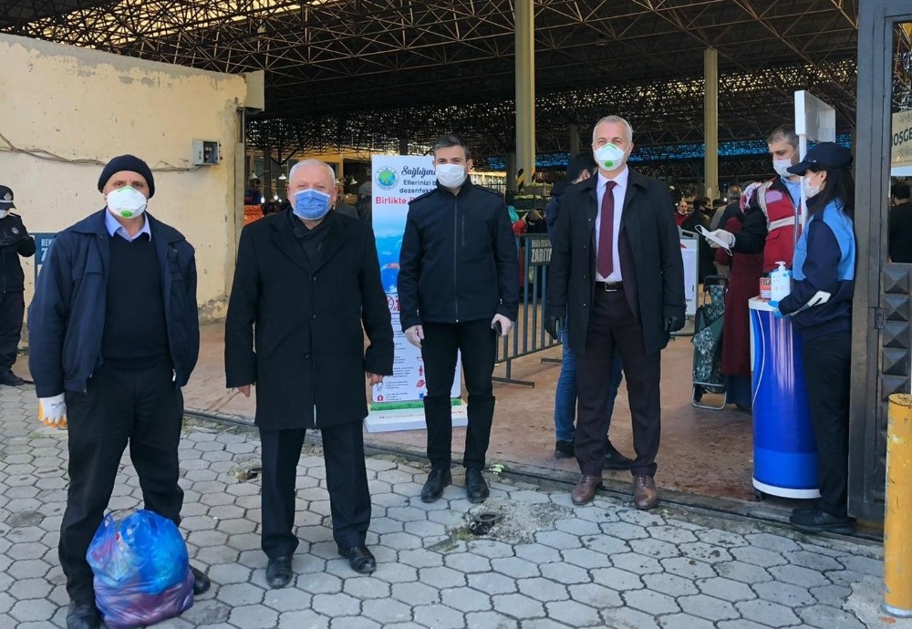 Hendek kapalı pazar yerinde olağanüstü önlem 