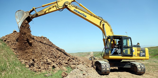 Hendek kazısının sonuna gelindi