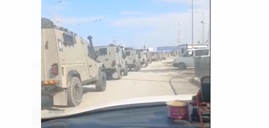 Hepsi 1 kişi için! Siyonist konvoy alay konusu oldu