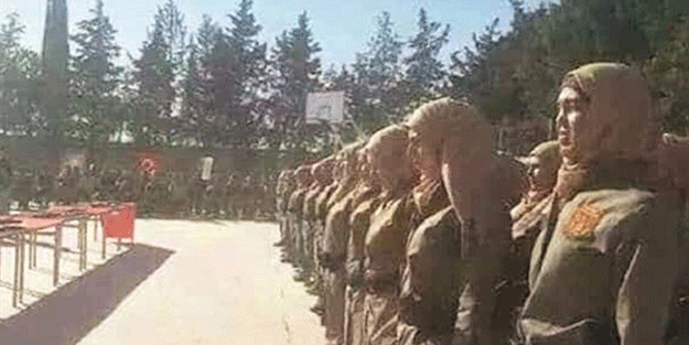Hepsini TSK eğitti… Suriyeli 90 kadın…