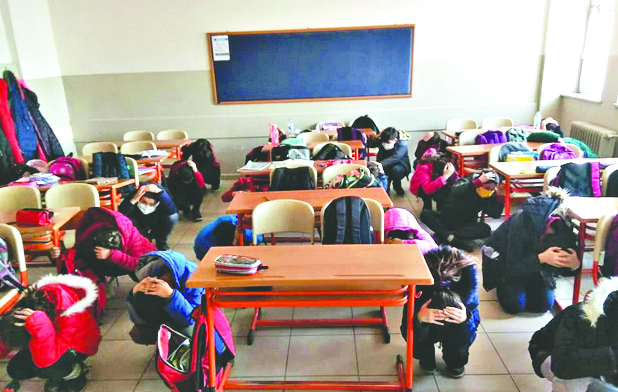 Her 3 günde bir sallandık