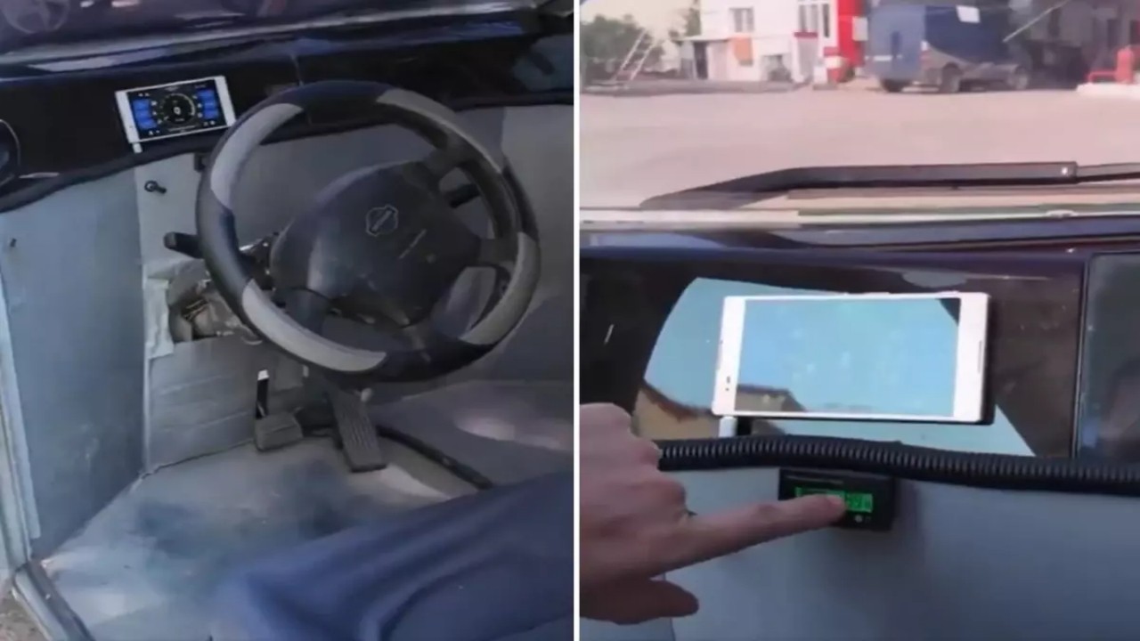 Her detayı ayrı olay: Denizlili vatandaş, 75 bin TL ile kendi otomobilini üretti