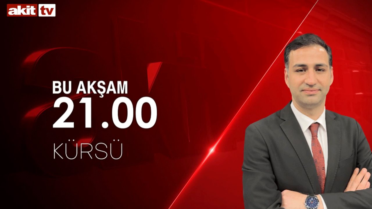 Her hafta birbirinden önemli konular masada! Kürsü saat 21:00'da Akit TV'de
