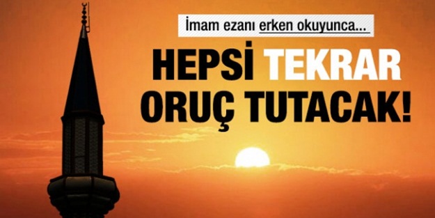 Her Ramazan karşımıza çıkan durumlar