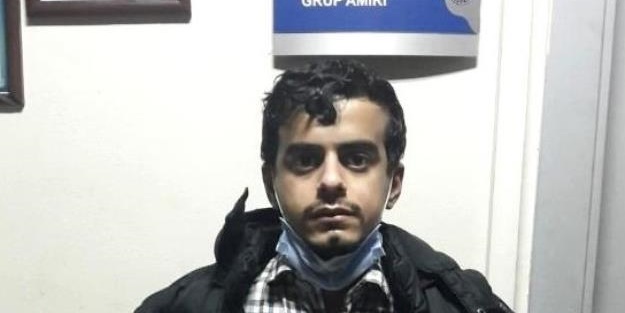 Her yerde aranan 23 yaşındaki suç makinesi orada yakalandı