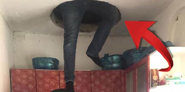 Her yerde aranıyordu, evindeki gizli bölmede enselendi