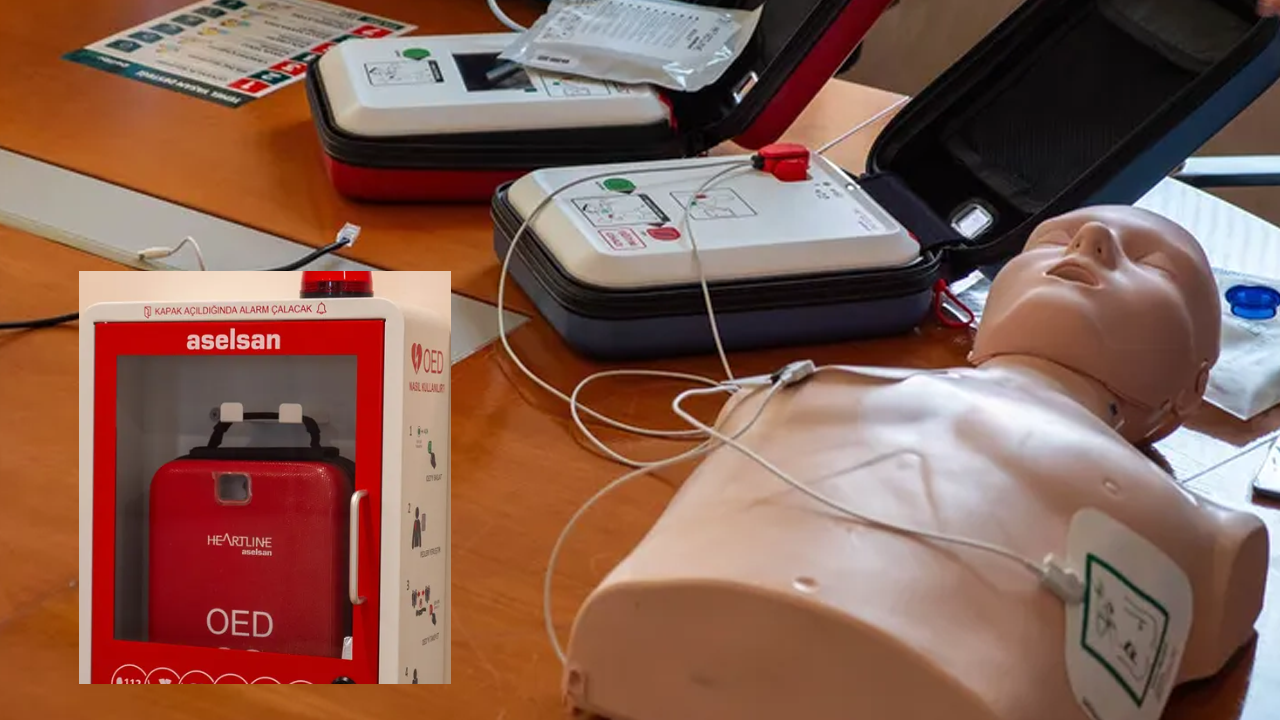 Her yerde olmalı: ASELSAN'dan ani kalp durmalarına müdahale cihazı!