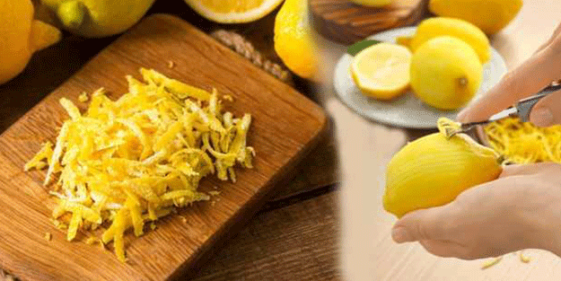 Herkes çöpe atıyor! Limon kabuğunun inanılmaz faydası