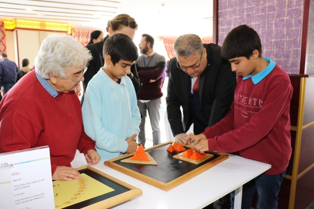 ‘Herkes için Matematik’ sergisi yoğun ilgi gördü 