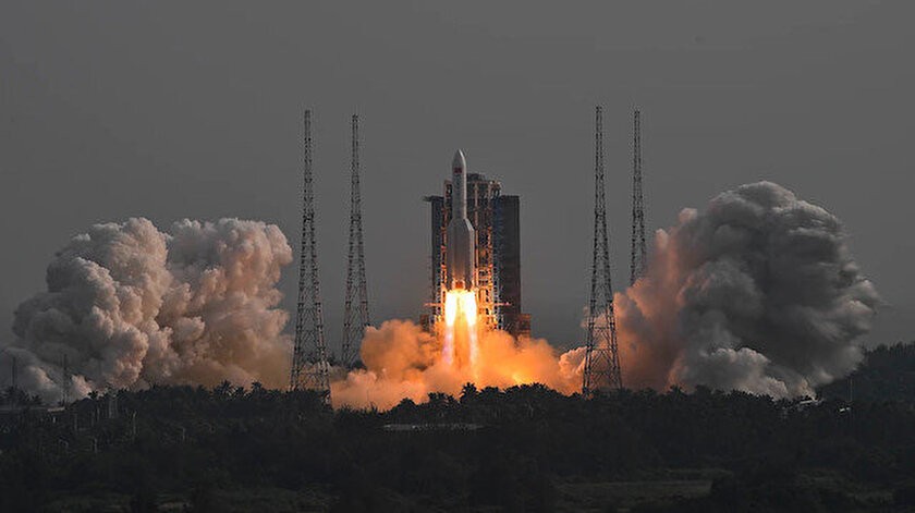 Herkes nereye düşeceğini merak ediyordu! Çin'in roketi oraya düştü