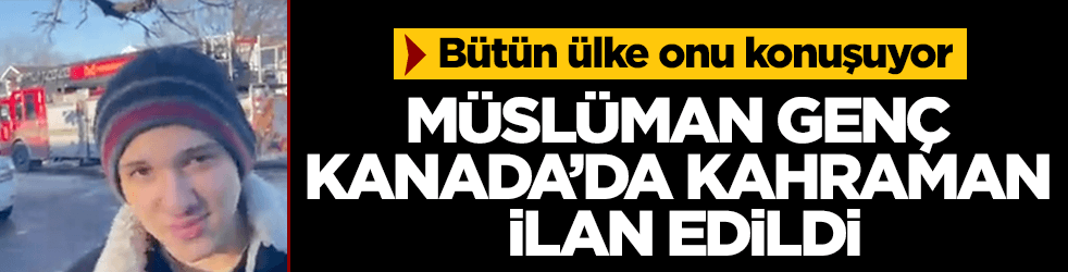Herkes onu konuşuyor! Müslüman genç, kahraman ilan edildi