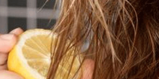 Herkes saçlarını beyazlattığını düşünüyor ama... Limonu saçlarınıza sürerseniz bakın ne oluyor