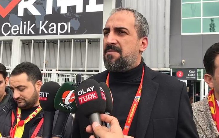 Hes kablo Kayserispor Asbaşkanı Mustafa Tokgöz: 