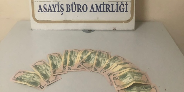 Hesabı sahte dolarla ödemeye çalışınca yakayı ele verdi!